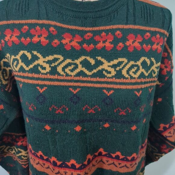 Scotland Sweater 3 Jamie Watson fall vintage Patterned oversized Vintage - Picture 3 of 5